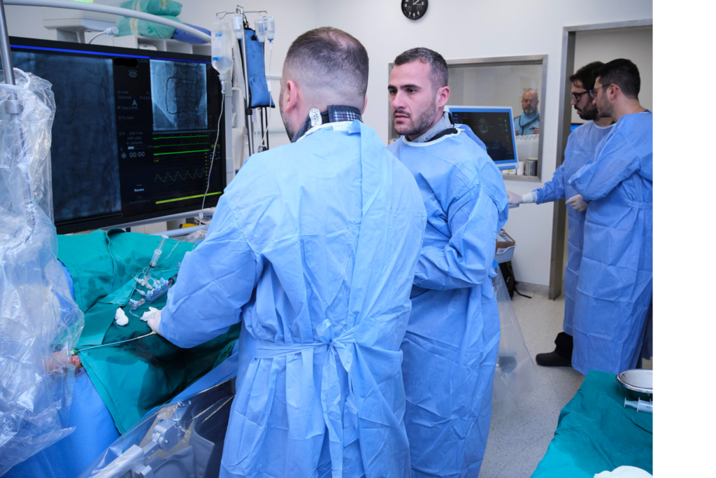 Τοποθέτηση στεντ καρδιάς κατά την αγγειοπλαστική